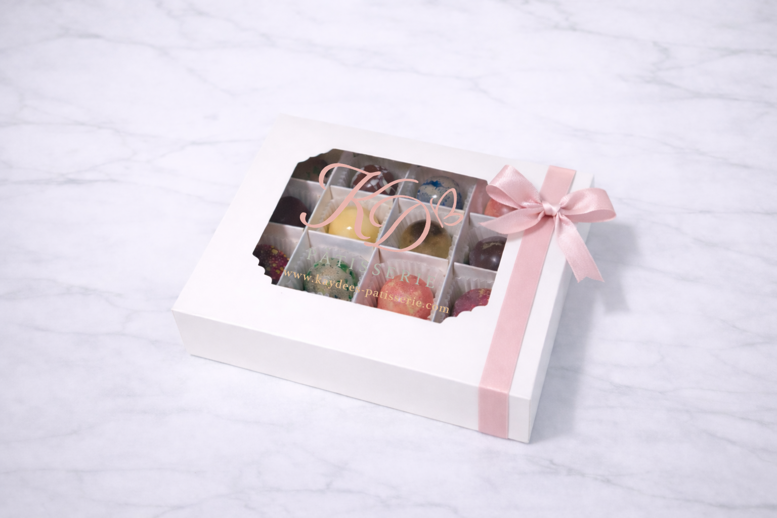 Assorted Bonbons Open Box